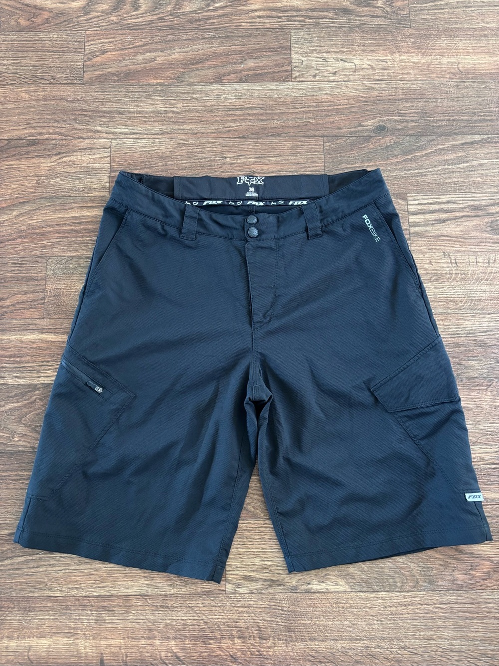 Fox Racing Ranger MTB Mountain Bike Cycling Shorts Black Mens Size 36